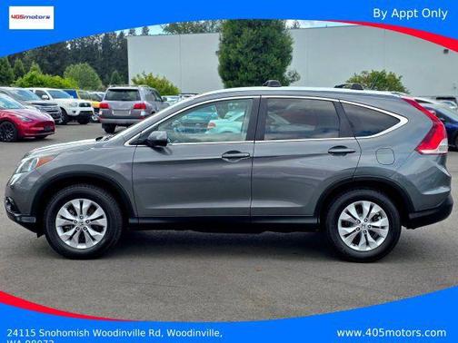 Gray 2014 Honda CR-V EX-L