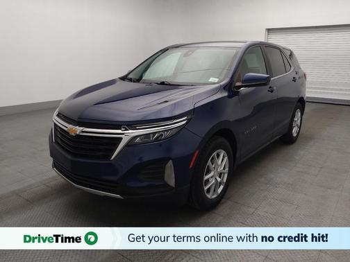 Blue 2022 Chevrolet Equinox 1LT