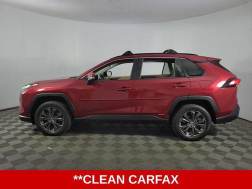Ruby Flare Pearl 2023 Toyota RAV4 Hybrid XLE Premium