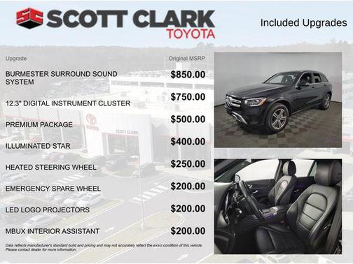 Black 2021 Mercedes-Benz GLC 300 4MATIC