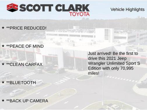 2021 Jeep Wrangler Unlimited Sport