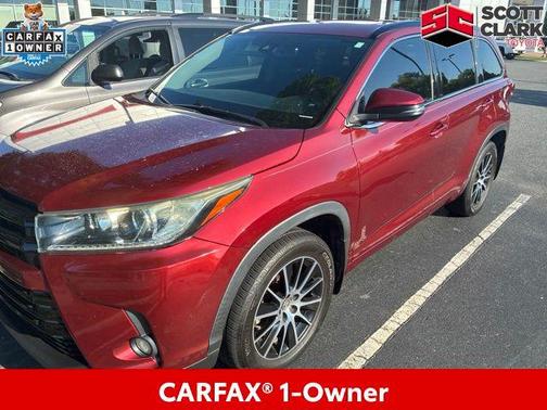 Salsa Red Pearl 2018 Toyota Highlander SE