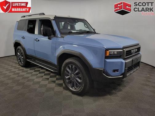 Blue / Gray 2024 Toyota Land Cruiser Base