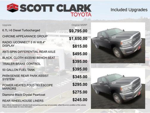 2024 RAM 2500 Tradesman Crew Cab 4x4 8' Box