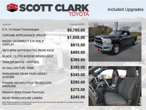 2024 RAM 2500 Tradesman Crew Cab 4x4 8' Box