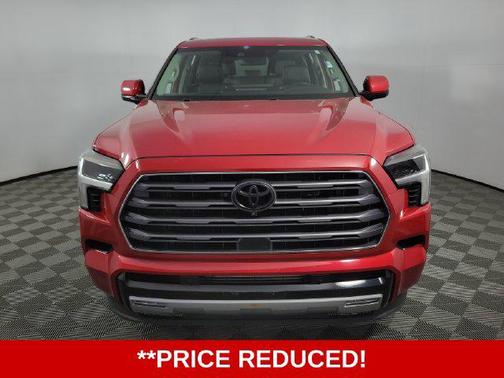 Supersonic Red 2023 Toyota Sequoia Limited