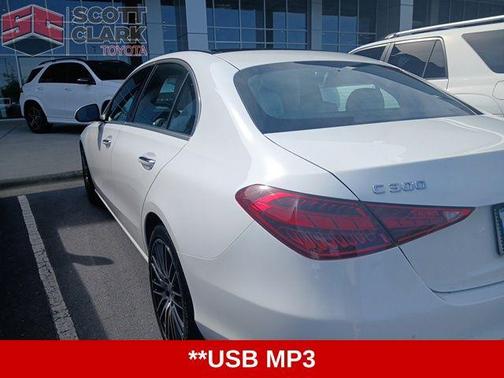 White 2023 Mercedes-Benz C-Class C 300 4MATIC