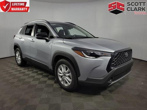 Sonic Silver 2025 Toyota Corolla Cross LE