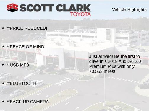 2018 Audi A6 2.0T Premium Plus