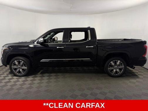 Midnight Black Metallic 2024 Toyota Tundra Hybrid Capstone