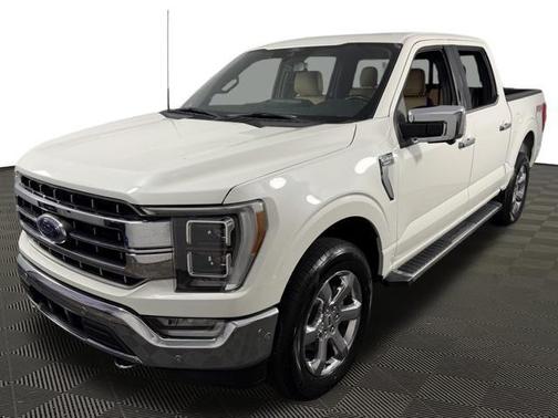 Star White Metallic Tri-Coat 2022 Ford F-150 Lariat