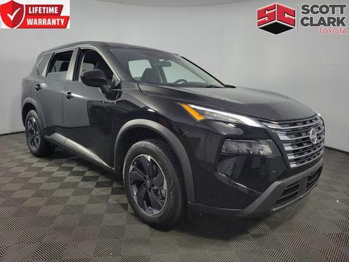 Super Black 2025 Nissan Rogue SV