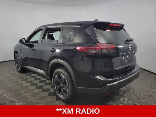 Super Black 2025 Nissan Rogue SV