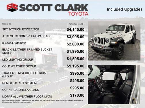 Bright White Clearcoat 2022 Jeep Wrangler Unlimited Rubicon