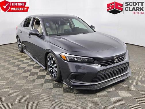 Gray 2024 Honda Civic EX