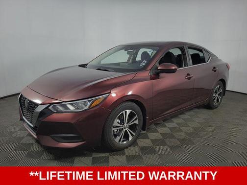 Rosewood Metallic 2021 Nissan Sentra SV