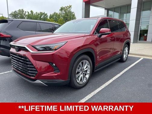 Ruby Flare Pearl 2026 Toyota Grand Highlander Platinum