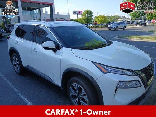 Pearl White Tricoat 2021 Nissan Rogue SV