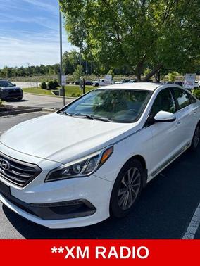 Quartz White Pearl 2017 Hyundai SONATA Sport