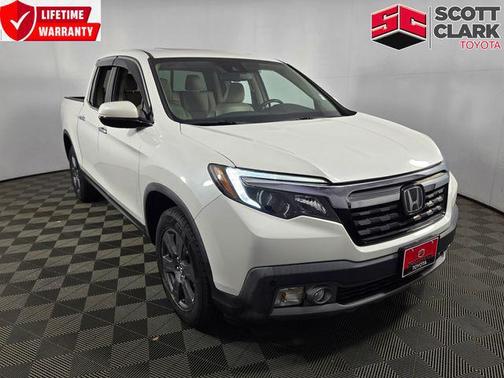 Platinum White Pearl 2020 Honda Ridgeline RTL-E