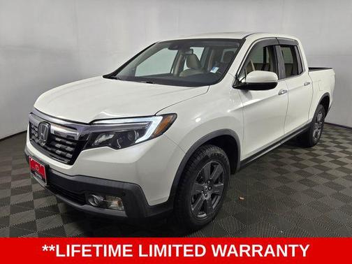 Platinum White Pearl 2020 Honda Ridgeline RTL-E