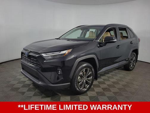 Midnight Black Metallic 2024 Toyota RAV4 Hybrid XLE Premium