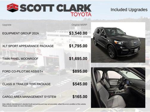 Agate Black Metallic 2021 Ford Explorer XLT