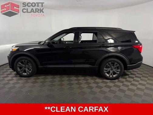 Agate Black Metallic 2021 Ford Explorer XLT