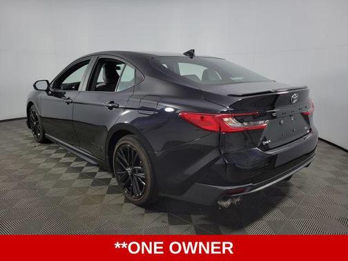 Midnight Black Metallic 2025 Toyota Camry SE