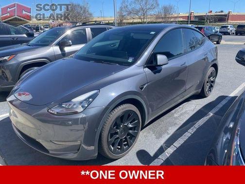 Gray 2021 Tesla Model Y Long Range Dual Motor All-Wheel Drive