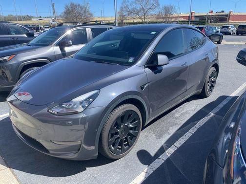Gray 2021 Tesla Model Y Long Range Dual Motor All-Wheel Drive