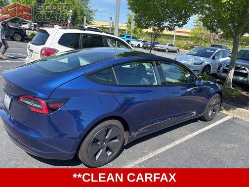 Deep Blue Metallic 2021 Tesla Model 3 Standard Range Plus