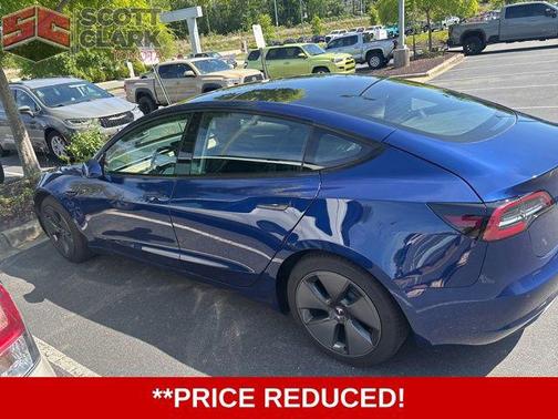 Deep Blue Metallic 2021 Tesla Model 3 Standard Range Plus