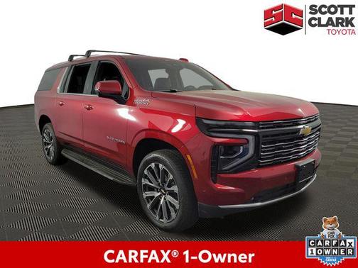 Radiant Red Tintcoat 2025 Chevrolet Suburban 4WD High Country