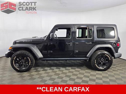 Black Clearcoat 2021 Jeep Wrangler Unlimited Sport