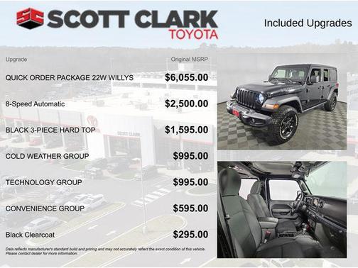 Black Clearcoat 2021 Jeep Wrangler Unlimited Sport