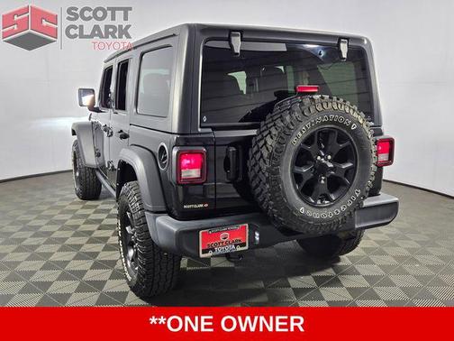Black Clearcoat 2021 Jeep Wrangler Unlimited Sport