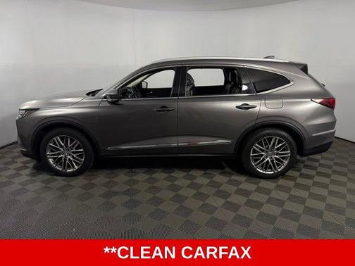 Liquid Carbon Metallic 2022 Acura MDX Advance Package