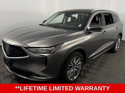 Liquid Carbon Metallic 2022 Acura MDX Advance Package
