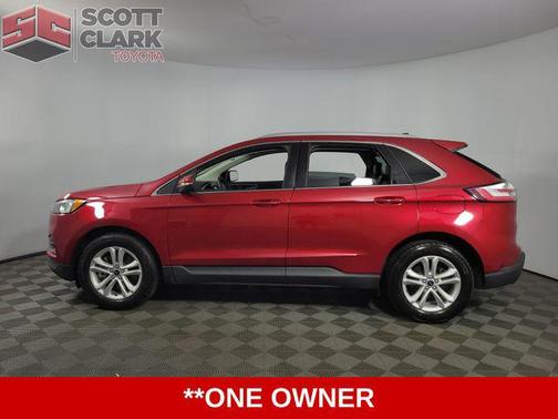 Rapid Red Metallic Tinted Clearcoat 2020 Ford Edge SEL