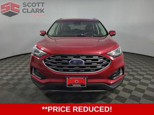 Rapid Red Metallic Tinted Clearcoat 2020 Ford Edge SEL