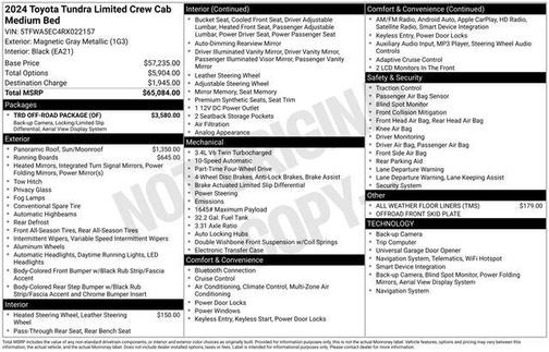 2024 Toyota Tundra Limited