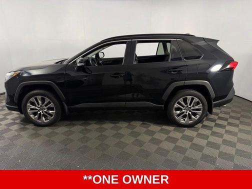 Midnight Black Metallic 2022 Toyota RAV4 XLE Premium