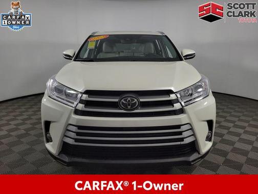 Blizzard Pearl 2019 Toyota Highlander XLE