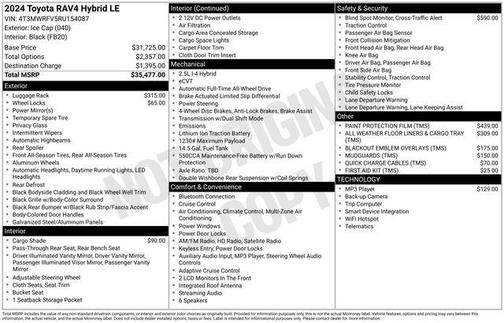 2024 Toyota RAV4 Hybrid LE