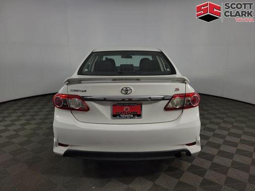 Super White 2011 Toyota Corolla S