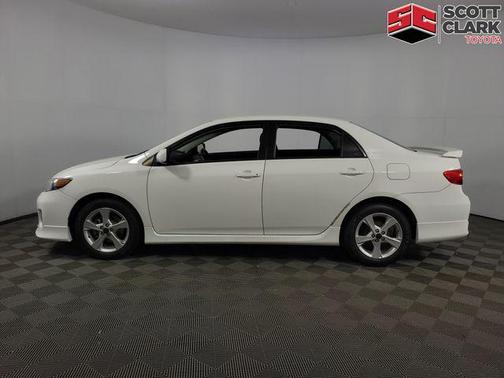 Super White 2011 Toyota Corolla S