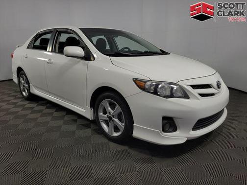 Super White 2011 Toyota Corolla S