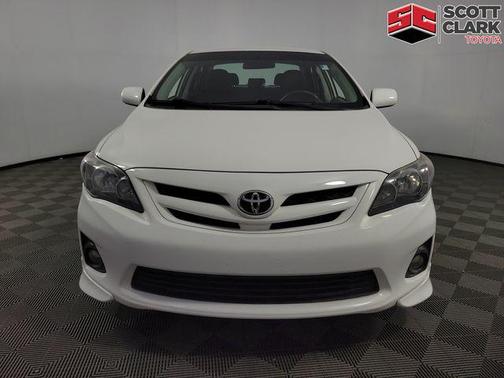 Super White 2011 Toyota Corolla S