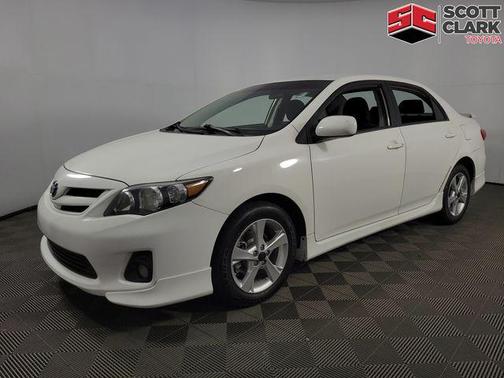 Super White 2011 Toyota Corolla S
